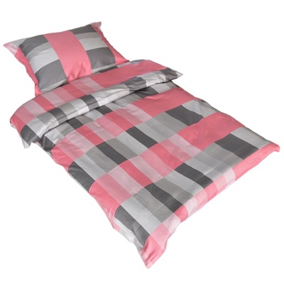 Saténové povlečení Issimo PINK 140x200 / 70x90 cm