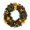 Věnec podzimní zelený Ø30 cm