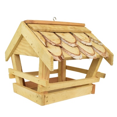 Krmítko pro ptáčky břízové 25x30x26 cm